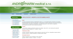 Desktop Screenshot of andropharm-medical.cz