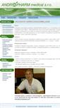 Mobile Screenshot of andropharm-medical.cz