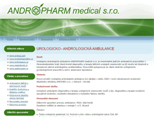 Tablet Screenshot of andropharm-medical.cz